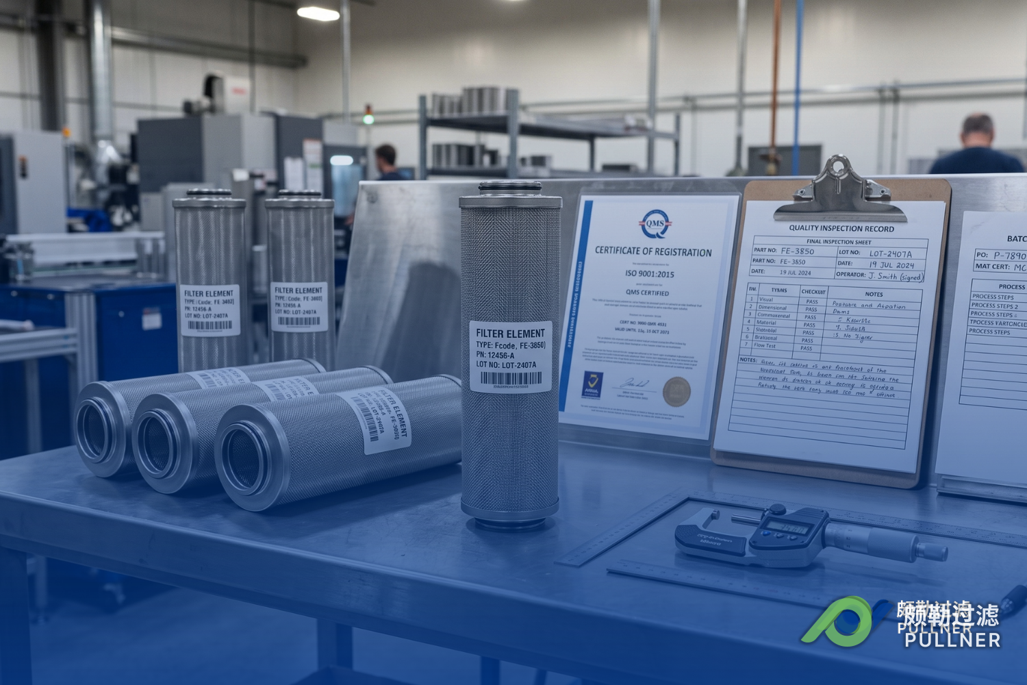 certification and quality systems to verify how to choose an industrial filter supplier