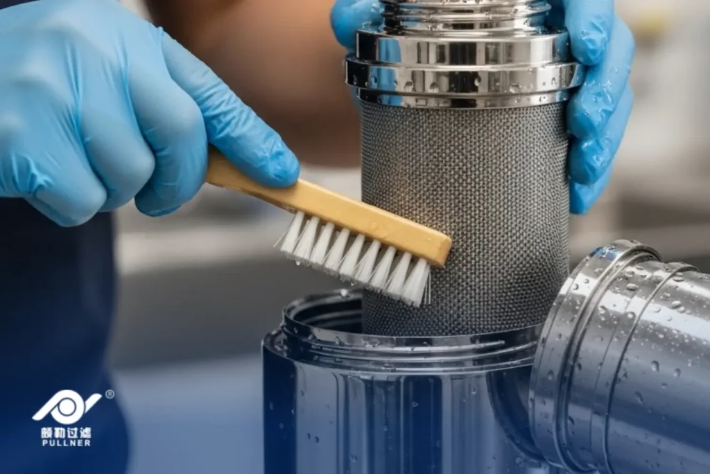 كيفية تنظيف فلاتر الفولاذ المقاوم للصدأ