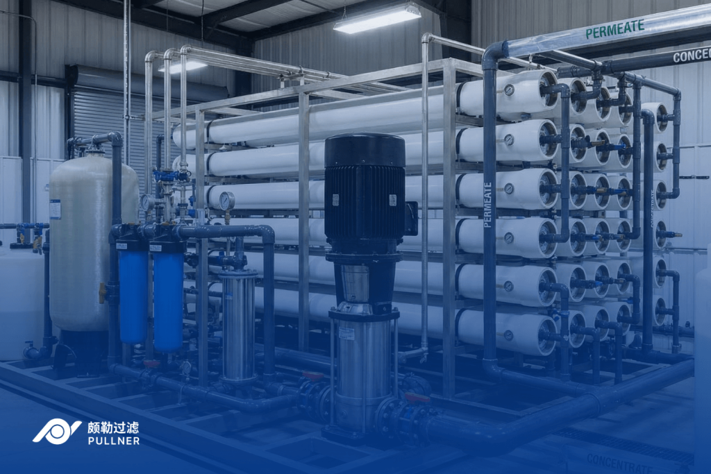 pretreatment protecting the ro membrane in industrial plants