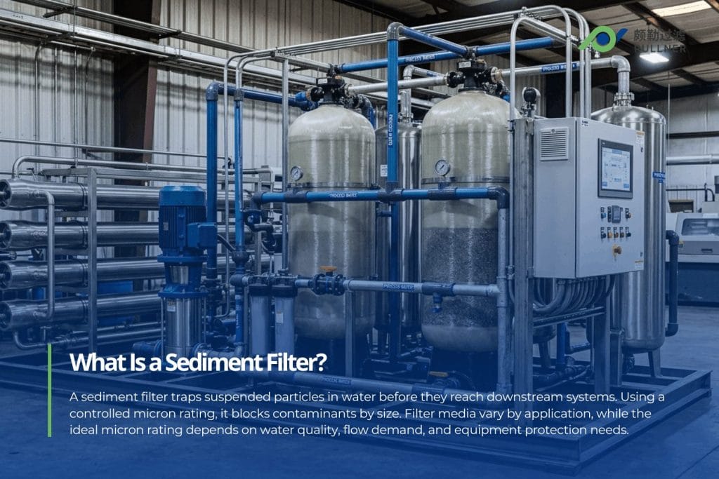 what is a sediment filter types of sediment filters