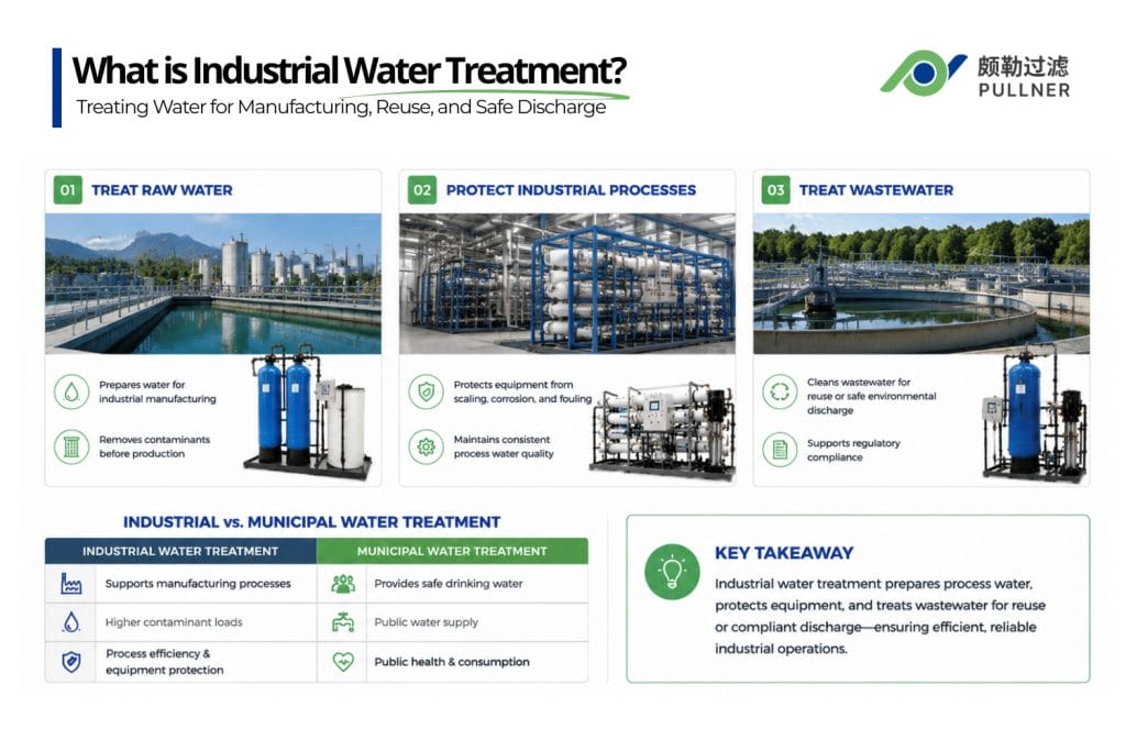 what is industrial water treatment